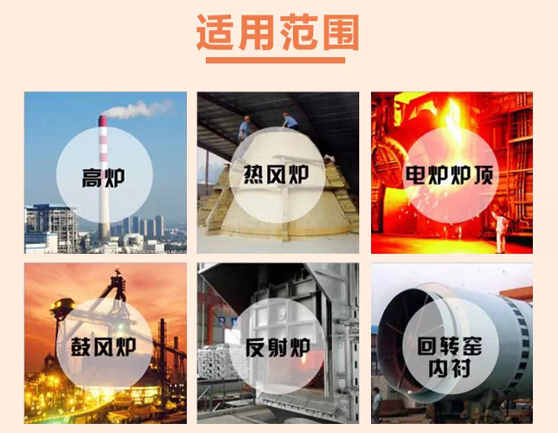 耐火球(65%含量直径60)适用范围
